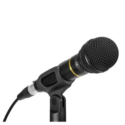 Saramonic Dynamic Handheld Mic for Live & Studio Recording w/ Windscreen, Clip & XLR to 1/4" Mic Cable